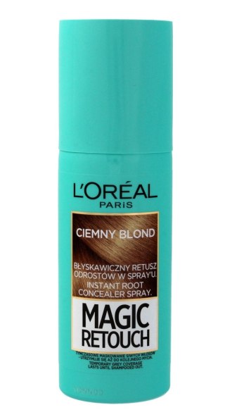 L'Oréal Paris Magic Retouch spray do retuszu odrostów nr 4 ciemny blond 75 ml