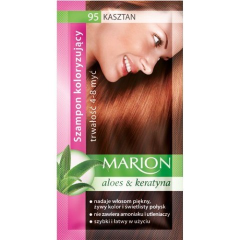 MARION szampon koloryzujący nr 95 Kasztan 40 ml