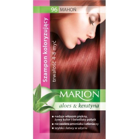MARION szampon koloryzujący nr 96 Mahoń 40 ml