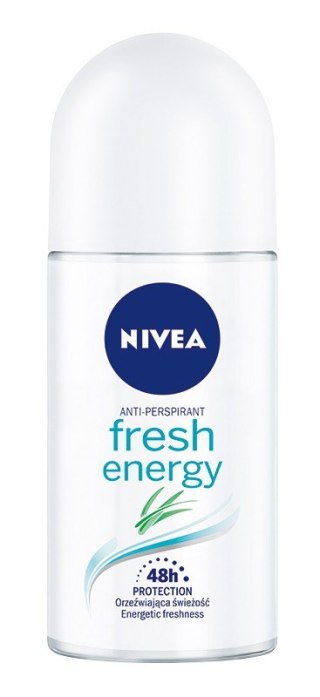Nivea Antyperspirant w Kulce Energy Fresh Roll-on Kulka dla Kobiet 50 ml