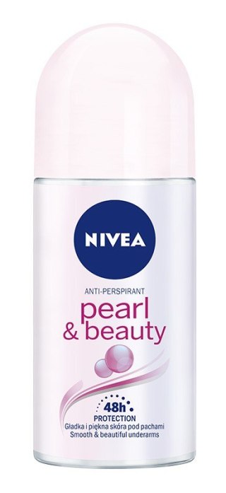 Nivea Antyperspirant w Kulce Pearl & Beauty Roll-on Kulka dla Kobiet 50 ml
