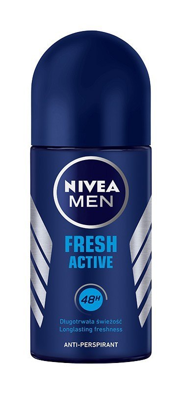 Nivea Antyperspirant w Kulce Fresh Active Roll-on Kulka dla Mężczyzn 50 ml