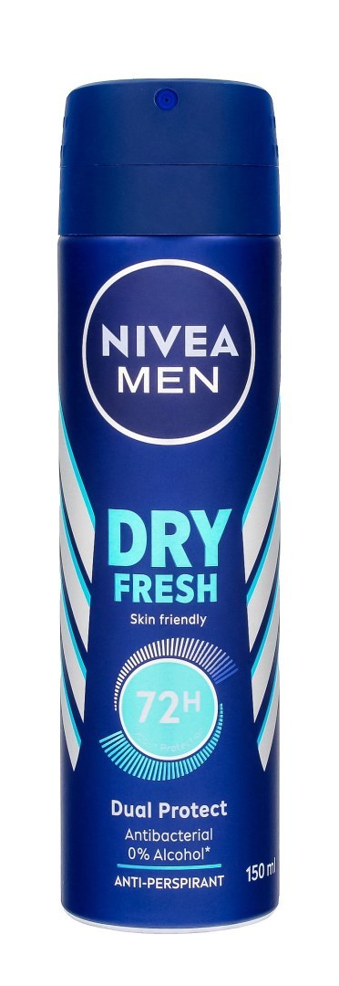 NIVEA MEN Dry Fresh Antyperspirant w Sprayu 150 ml
