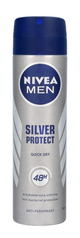NIVEA MEN Silver Protect Antyperspirant w Sprayu 150 ml