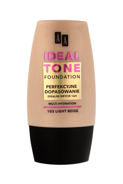Oceanic AA Make Up Ideal Tone Podkład Perfekcyjne Dopasowanie nr 103 Light Beige 30 ml