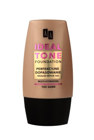 Oceanic AA Make Up Ideal Tone Podkład Perfekcyjne Dopasowanie nr 105 Sand 30 ml