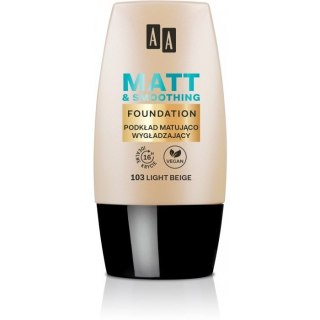 Oceanic AA Make Up Matt Podkład Matująco-Wygładzający 103 Light Beige 30 ml