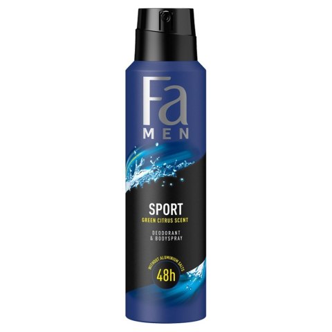 FA MEN Sport Green Citrus 48H Dezodorant Męski w Sprayu 150 ml