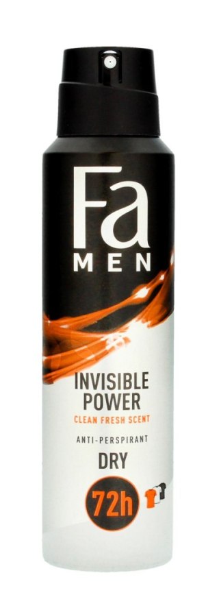 FA MEN Xtreme Invisible Power 48H Antyperspirant Męski w Sprayu 150 ml