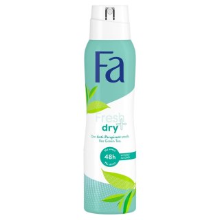 FA Fresh & Dry Green Tea 48H Antyperspirant Damski w Sprayu 150 ml