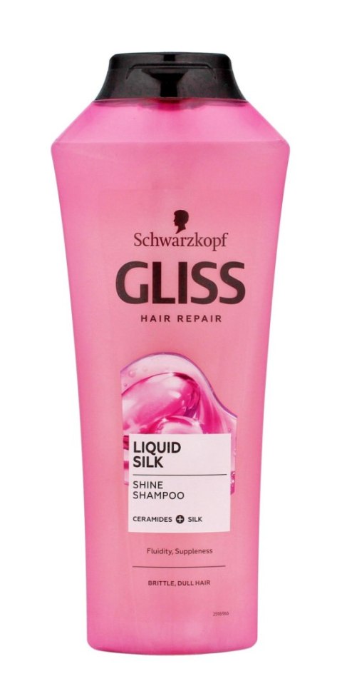 Schwarzkopf Gliss Kur Liquid Silk szampon do włosów matowych 400 ml