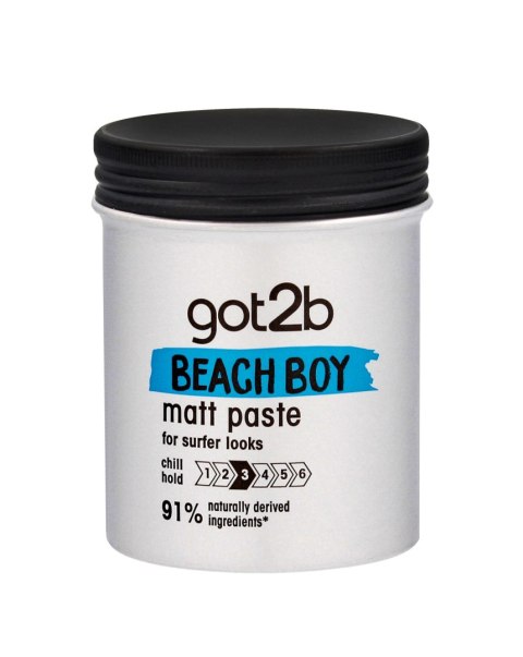 Schwarzkopf Got2b Beach Boy pasta modelująca matująca 100 ml