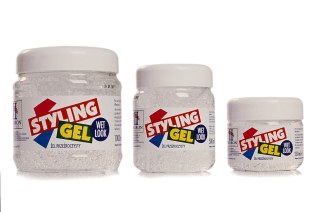 Hegron Styling żel do modelowania włosów 500 ml wetlook biały
