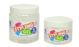 Hegron Styling żel do modelowania włosów 500 ml wetlook biały