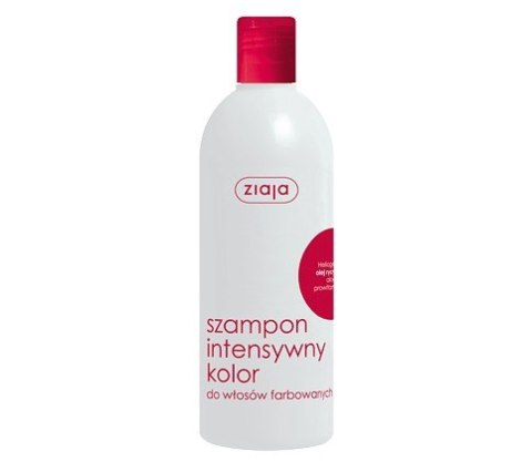 Ziaja szampon intensywny kolor Olej Rycynowy 400 ml