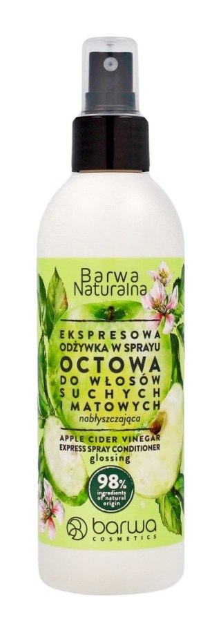 Barwa Naturalna awokado odżywka ekspresowa nabłyszczająca do włosów naturalnych i matowych 200 ml