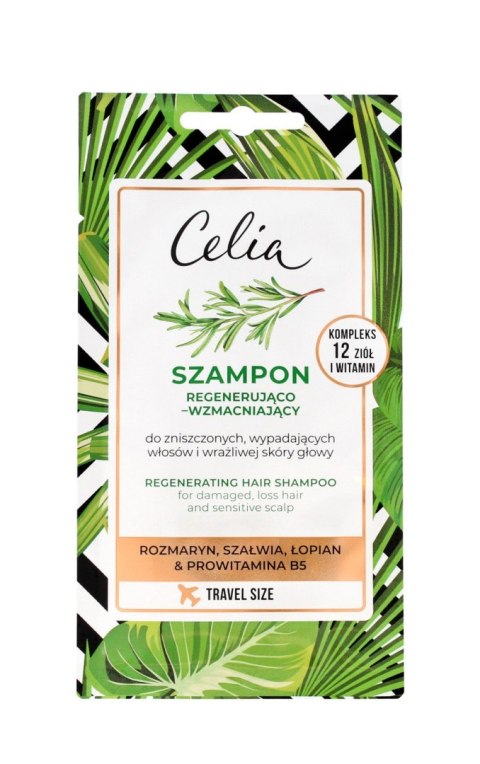 Celia szampon do włosów regenerująco - wzmacniający 10 ml - saszetka
