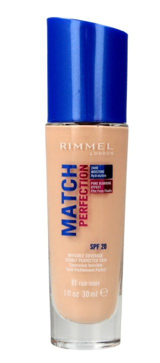 Rimmel Podkład Match Perfection nr 81 Fair Ivory 30 ml