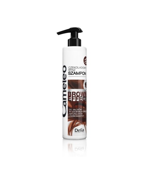Delia Cosmetics CAMELEO BROWN EFFECT odświeżający szampon z efektem pogłębienia koloru dla brunetek 250 ml