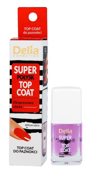 Delia Efekt w 12 dni top Coat do paznokci 11 ml