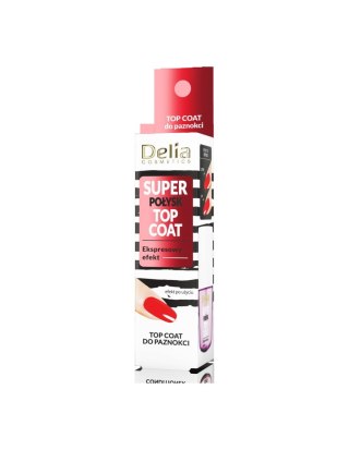 Delia Efekt w 12 dni top Coat do paznokci 11 ml