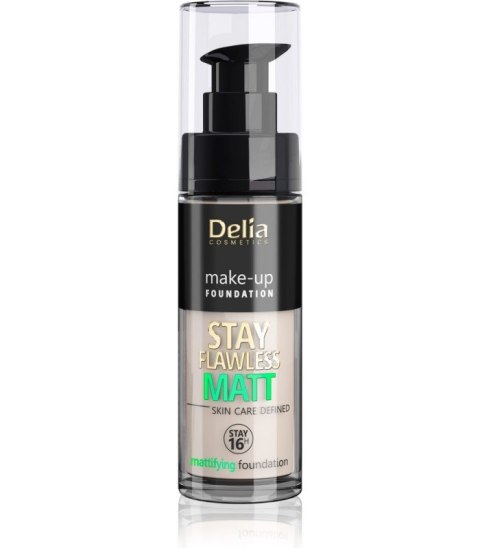 Delia Cosmetics Podkład Matujący Stay Flawless Matt 16H nr 403 Vanille 30 ml