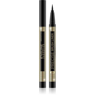 Eveline Precise Brush Liner Eyeliner z Pędzelkiem - Czarny