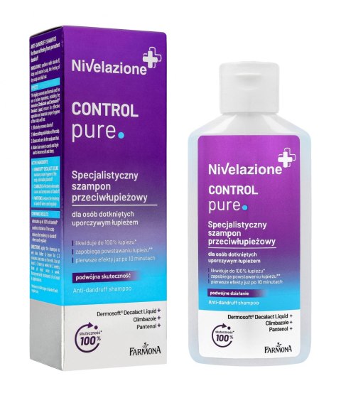 Farmona NIVELAZIONE Control Pure specjalistyczny szampon przeciwłupieżowy 100 ml
