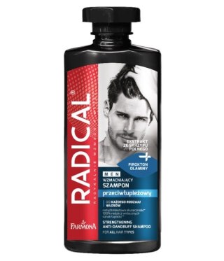 Farmona RADICAL Men szampon wzmacniający przeciwłupieżowy dla mężczyzn 400 ml