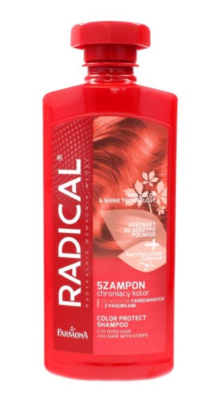 Farmona RADICAL szampon chroniący kolor do włosów farbowanych i z pasemkami 400 ml