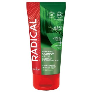 Farmona RADICAL szampon wzmacniający w kremie do wrażliwej skóry głowy i włosów wypadających 200 ml