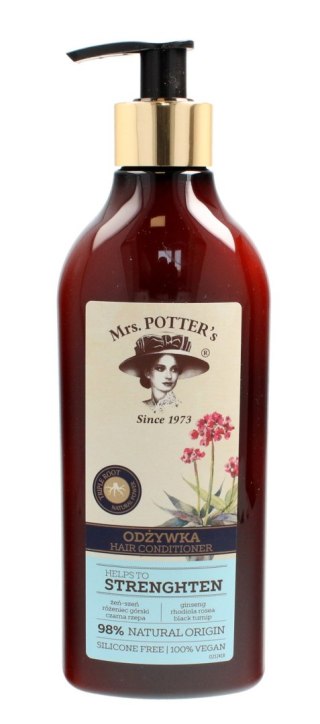 FORTE SWEEDEN MRS POTTERS Triple Root Odżywka do włosów cienkich Strenghten 390 ml