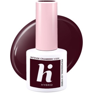Hi Hybrid lakier hybrydowy Choco & Latte #201 Intense Cranberry 5 ml