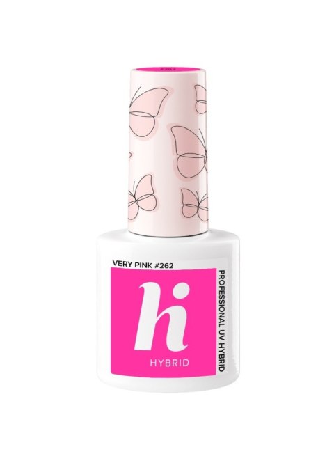 Hi Hybrid lakier hybrydowy Butterfly #262 Very Pink 5 ml