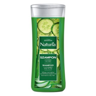 Joanna Naturia szampon do włosów normalnych i przetłuszczających się - ogórek i aloes 200 ml