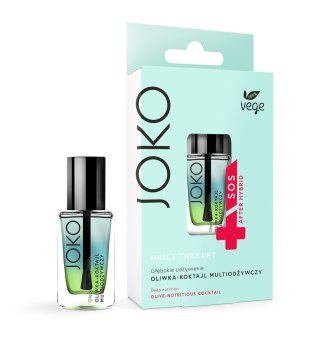 Joko Nails Therapy oliwka-Koktajl multiodżywczy do paznokci i skórek 11 ml
