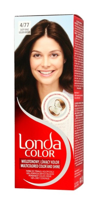 Londa WELLA LONDA Professional Color farba do trwałej koloryzacji włosów 4/77 Złoty Brąz