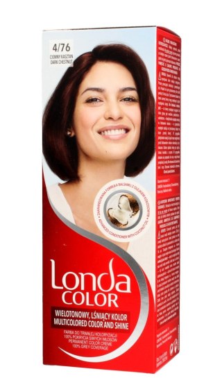 Londa WELLA Londacolor Cream farba do włosów nr 4/76 ciemny kasztan 1 op.