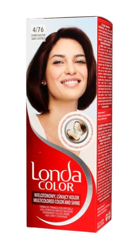 Londa WELLA Londacolor Cream farba do włosów nr 4/76 ciemny kasztan 1 op.