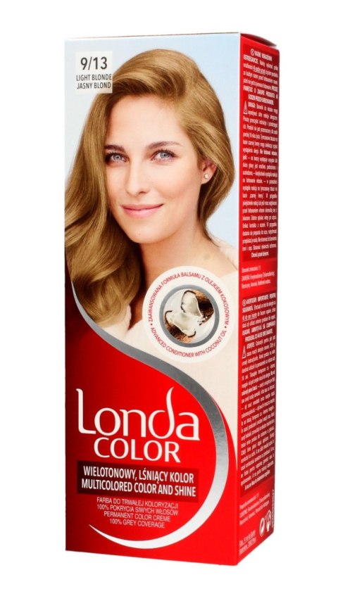 Londa WELLA Londacolor Cream farba do włosów nr 9/13 jasny blond 1 op.