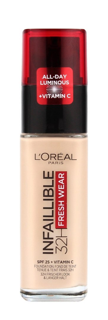 Maybelline L'Oreal Infaillible 32H Fresh Wear Długotrwały Podkład do Twarzy 130 True Beige 30 ml