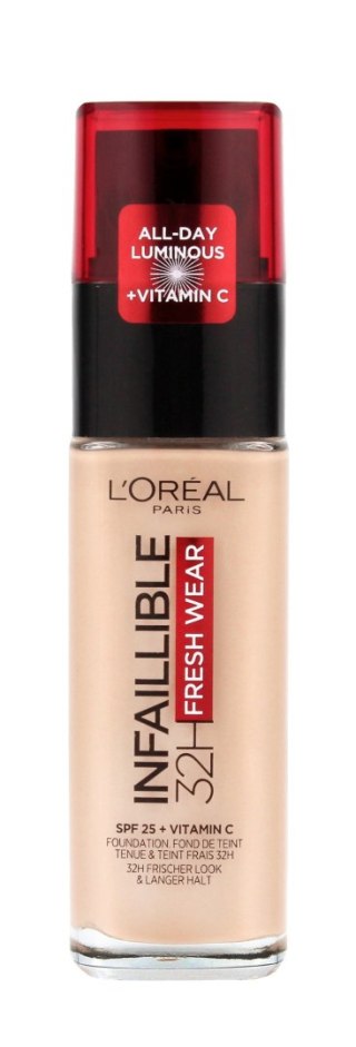Maybelline L'Oreal Infaillible 32H Fresh Wear Długotrwały Podkład do Twarzy 200 Golden Sand 30 ml