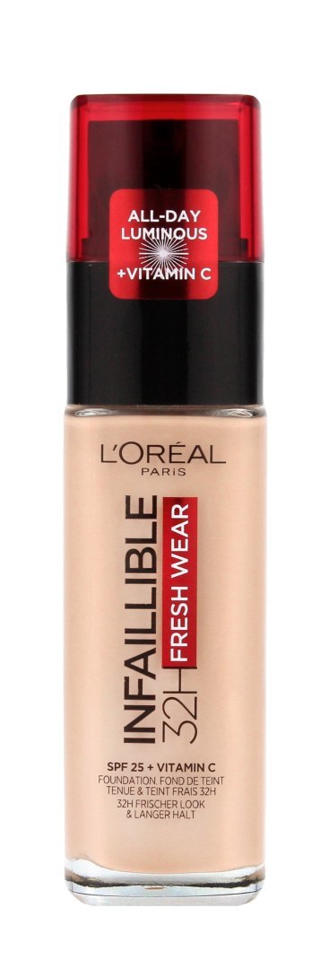 Maybelline L'Oreal Infaillible 32H Fresh Wear Długotrwały Podkład do Twarzy 220 Sable Sand 30 ml