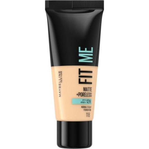 Maybelline Fit Me! Podkład Matujący nr 118 Nude 30 ml