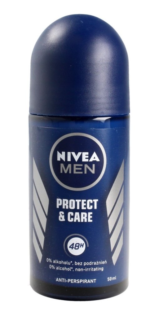 Nivea Antyperspirant w Kulce Protect & Care Roll-on Kulka dla Mężczyzn 50 ml
