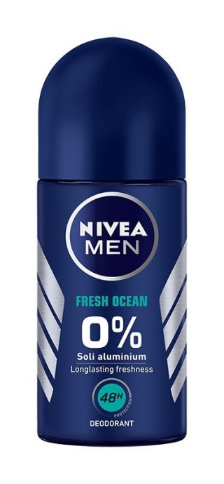 Nivea Dezodorant w Kulce Fresh Ocean Roll-on Kulka dla Mężczyzn 50 ml