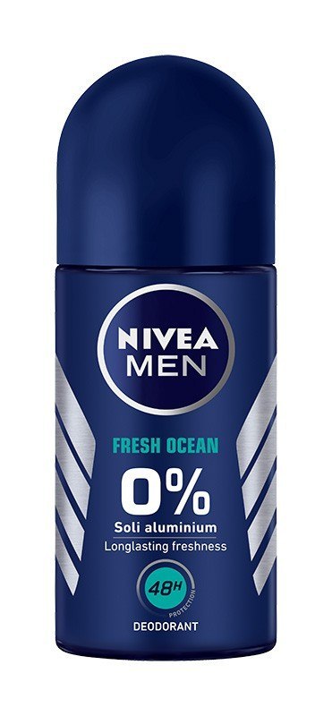 Nivea Dezodorant w Kulce Fresh Ocean Roll-on Kulka dla Mężczyzn 50 ml