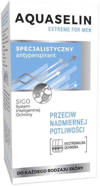 Oceanic Aa Deo Roll-on Aquaselin Extreme Antyperspirant dla Mężczyzn 50 ml