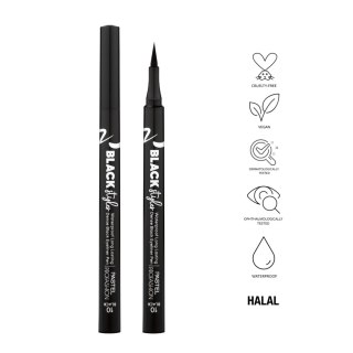 Pastel Pro Fashion Black Styler Eyeliner w Pisaku Czarny 1.1 ml