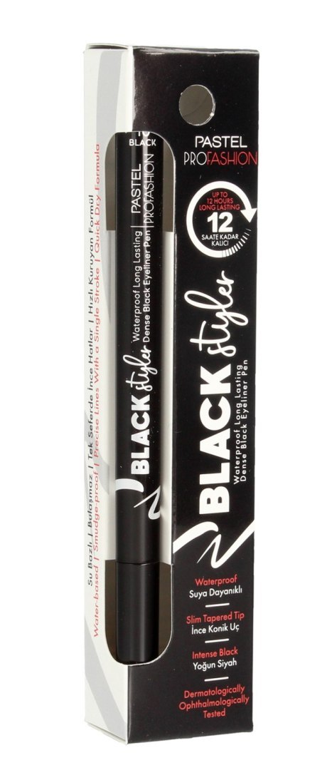 Pastel Pro Fashion Black Styler Eyeliner w Pisaku Czarny 1.1 ml